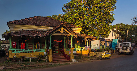 Relaxing in Anjuna-Goa