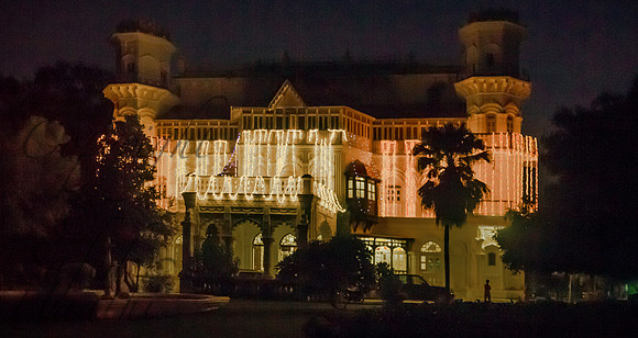 Devgadh Baria Rajmahal Nighttime
