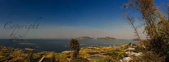 Village at Loktak Lake