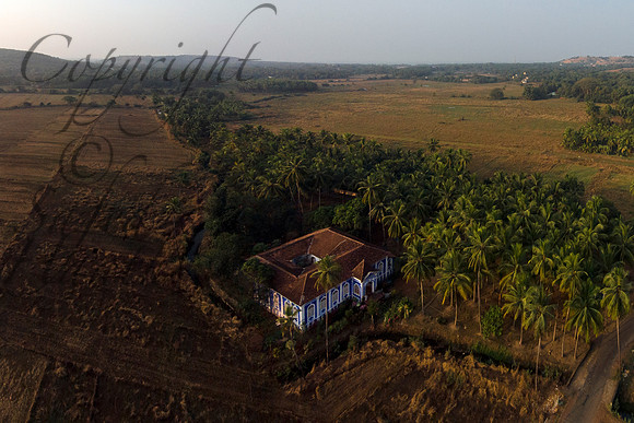 Casa Rebello aerial view