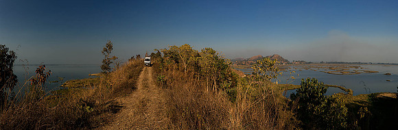 On Sendraisland in Lotaklake-Manipur