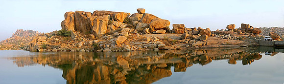 At Hampi in Karnataka