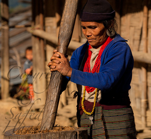 Ziro tribal woman