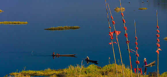 Fishermen Loktak Lake