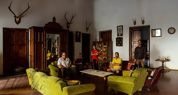 Gajlaxmi Palace Staff in Drawing room