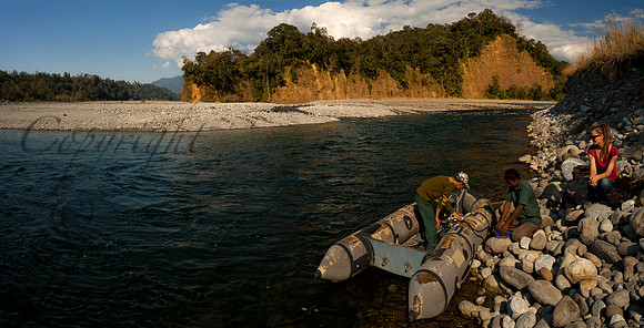 Rubberboat Namdapha N.P.