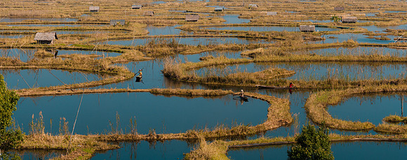 Fishponds at Loktak Lake 2